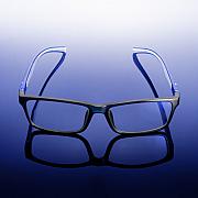 Photo Paire de lunettes «lumière bleue» (client : Eye Blue)